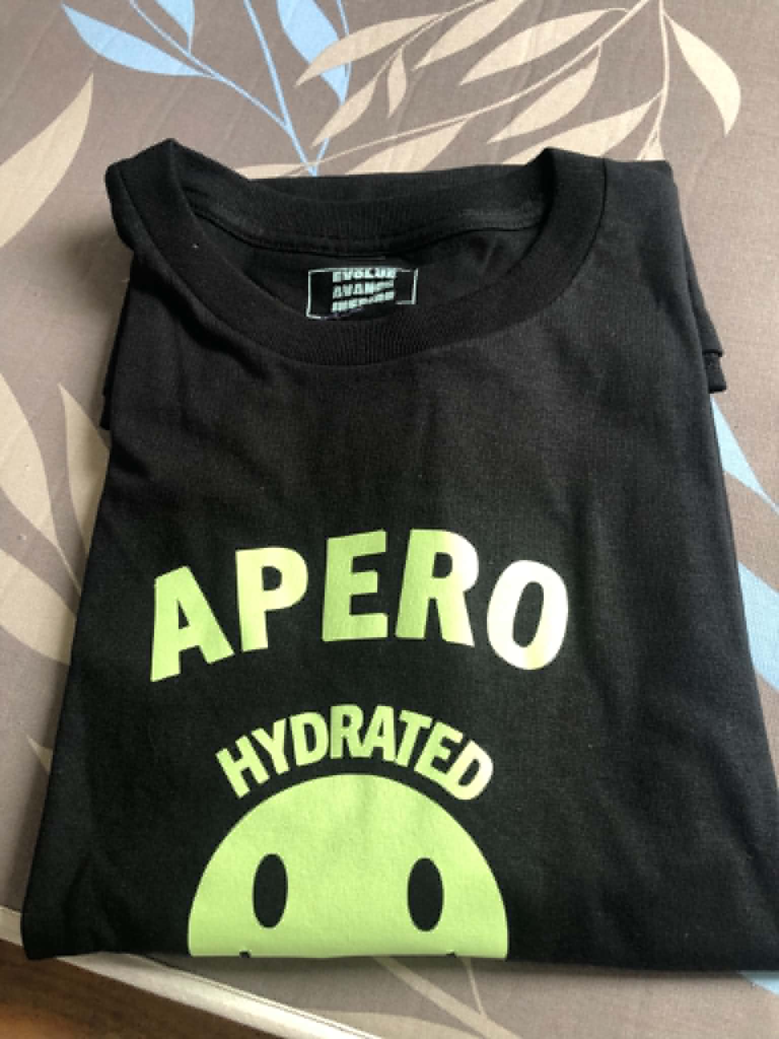 T-shirt imprimé "Apero"