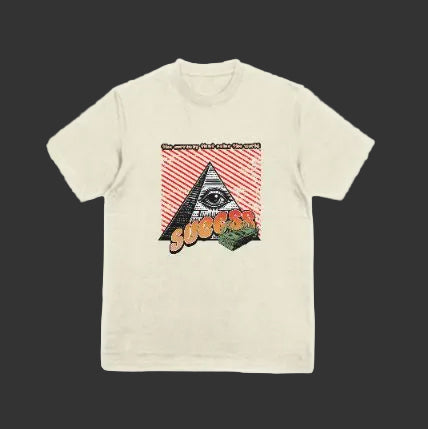 T-shirt imprimé série "Illuminati"