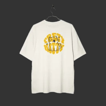 T-shirt imprimé série "Pretty Kitty " femme