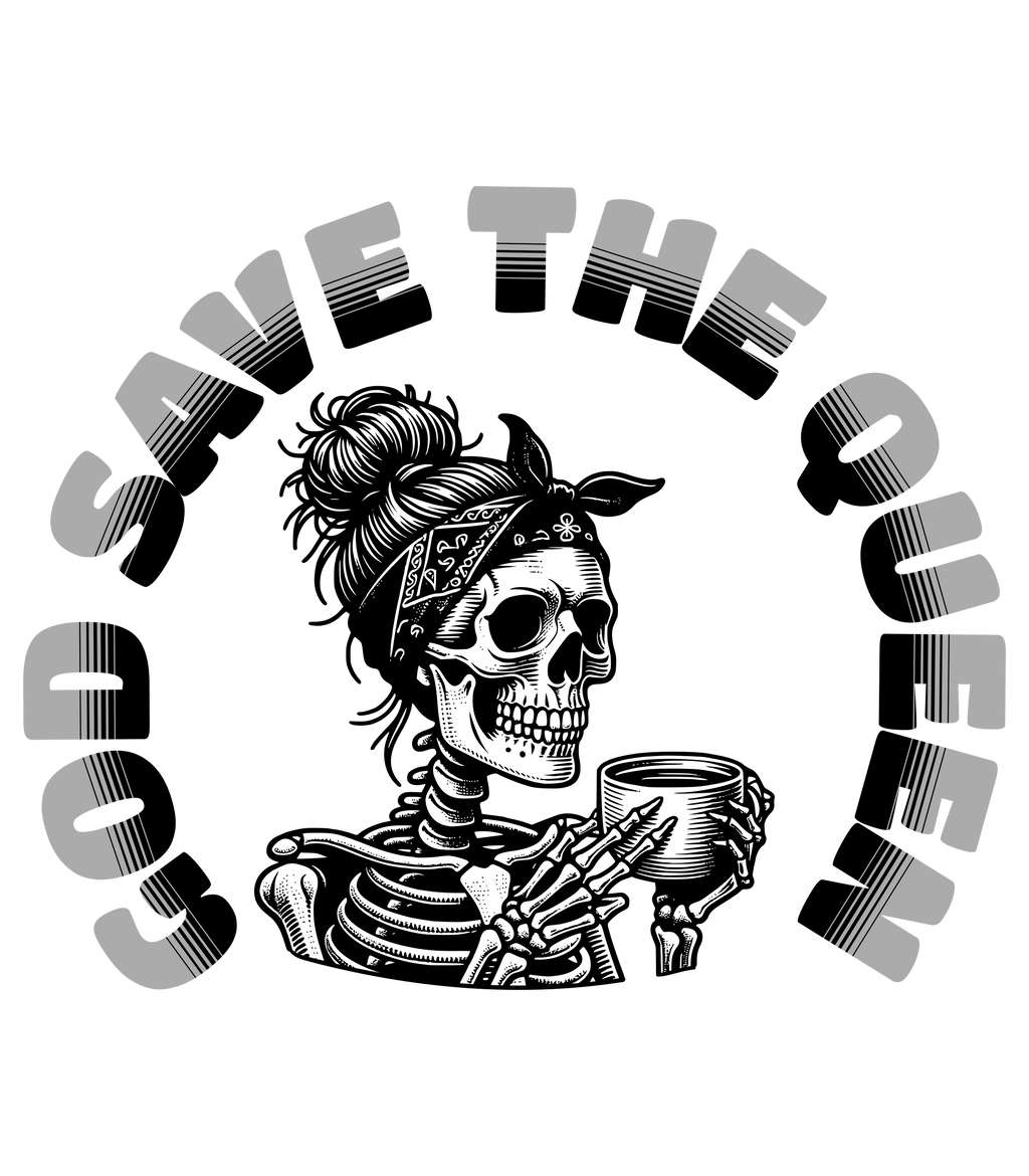 T-shirt femme « God save the Queen »