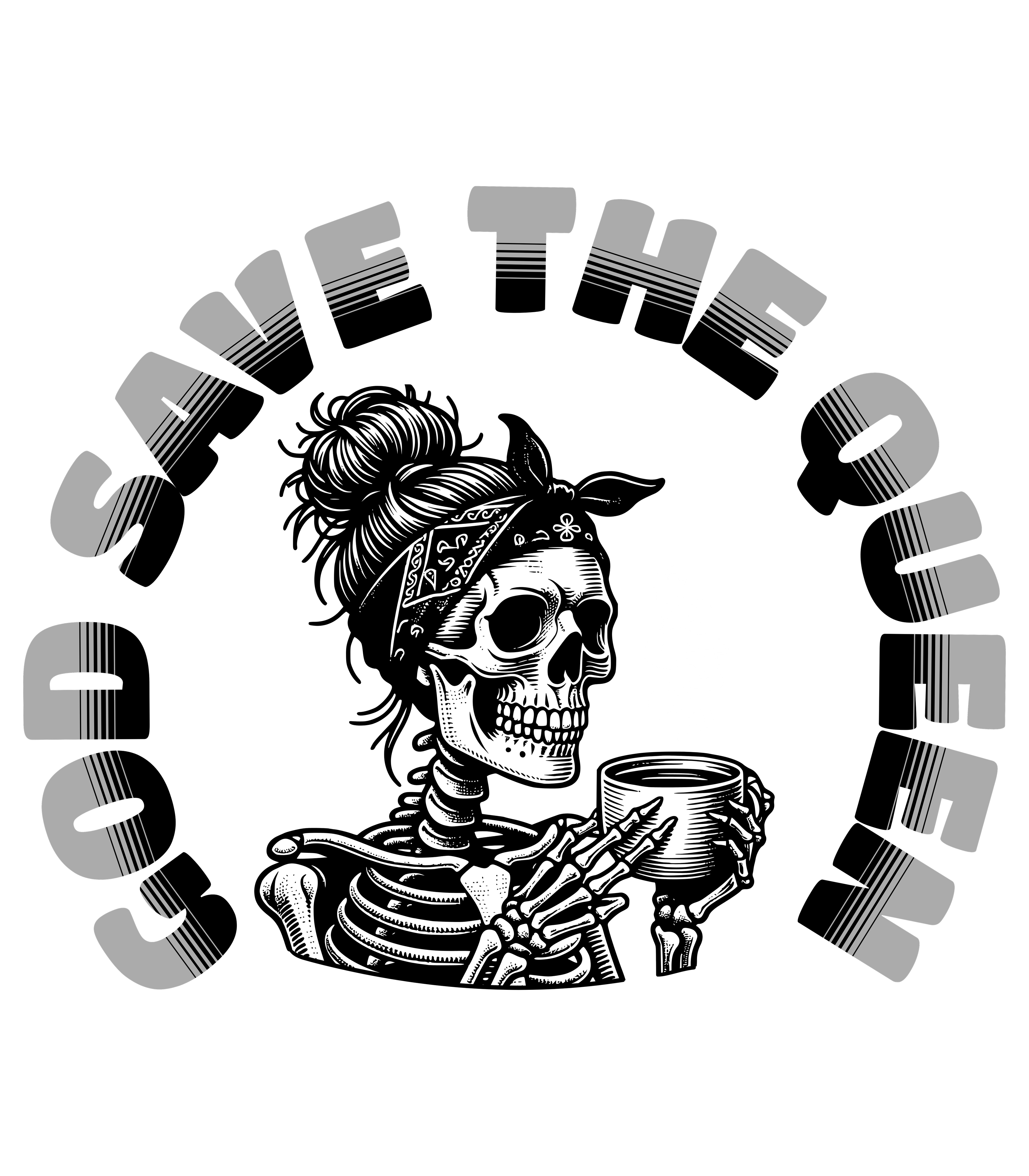 T-shirt femme « God save the Queen »