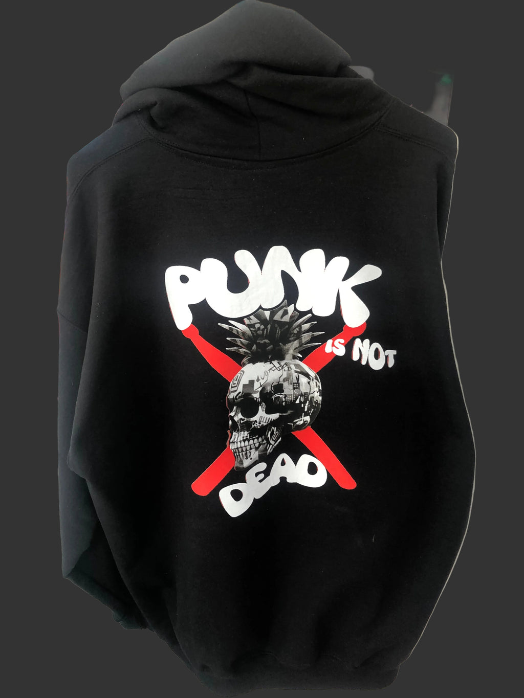 Sweat à capuche Punk Is Not Dead A3