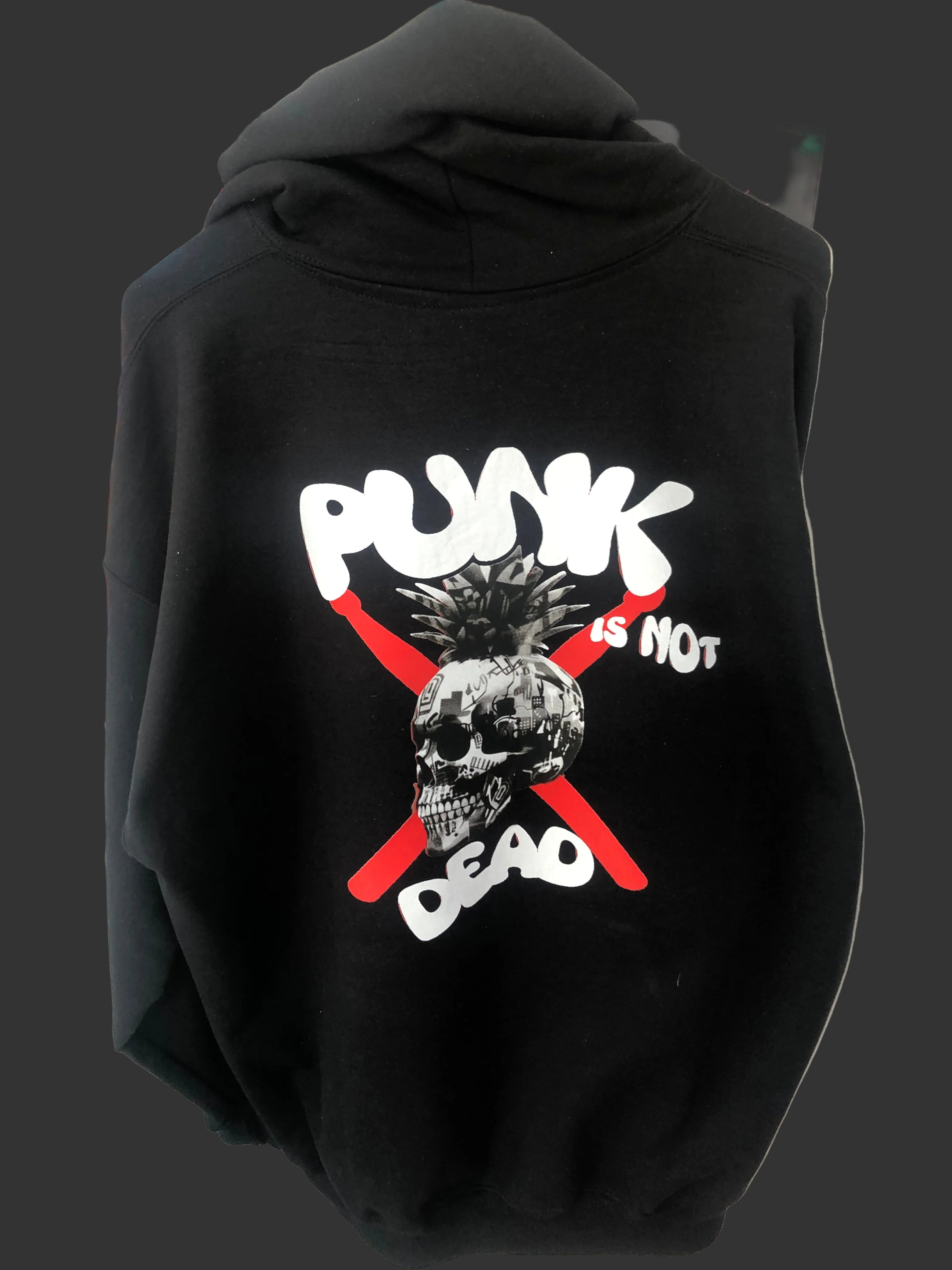 Sweat à capuche Punk Is Not Dead A3