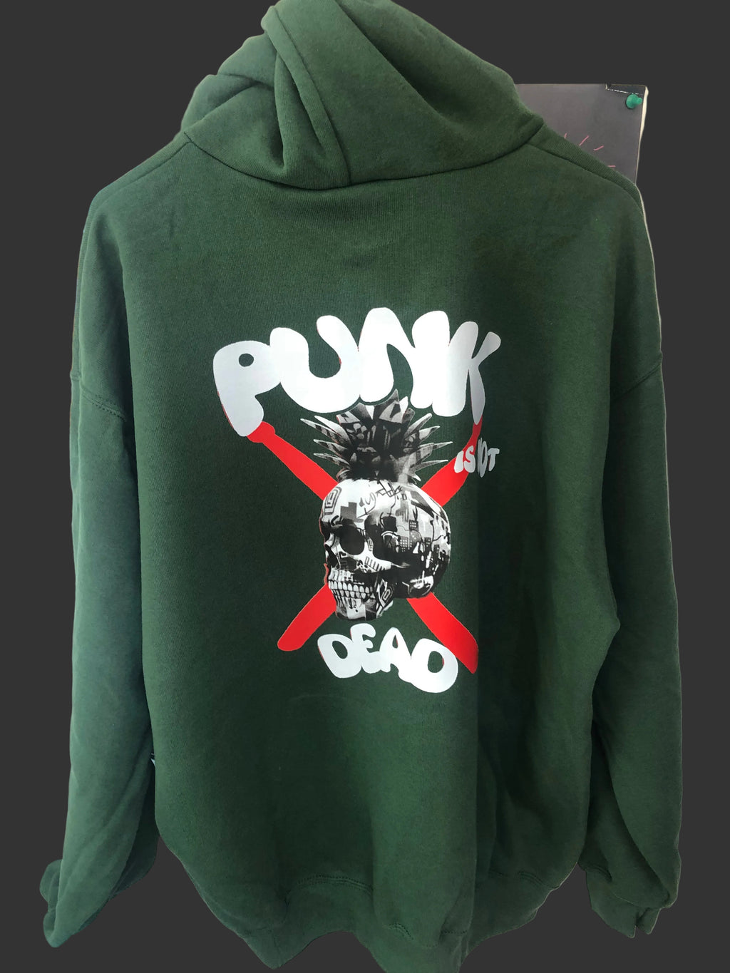 Sweat à capuche Punk Is Not Dead A3