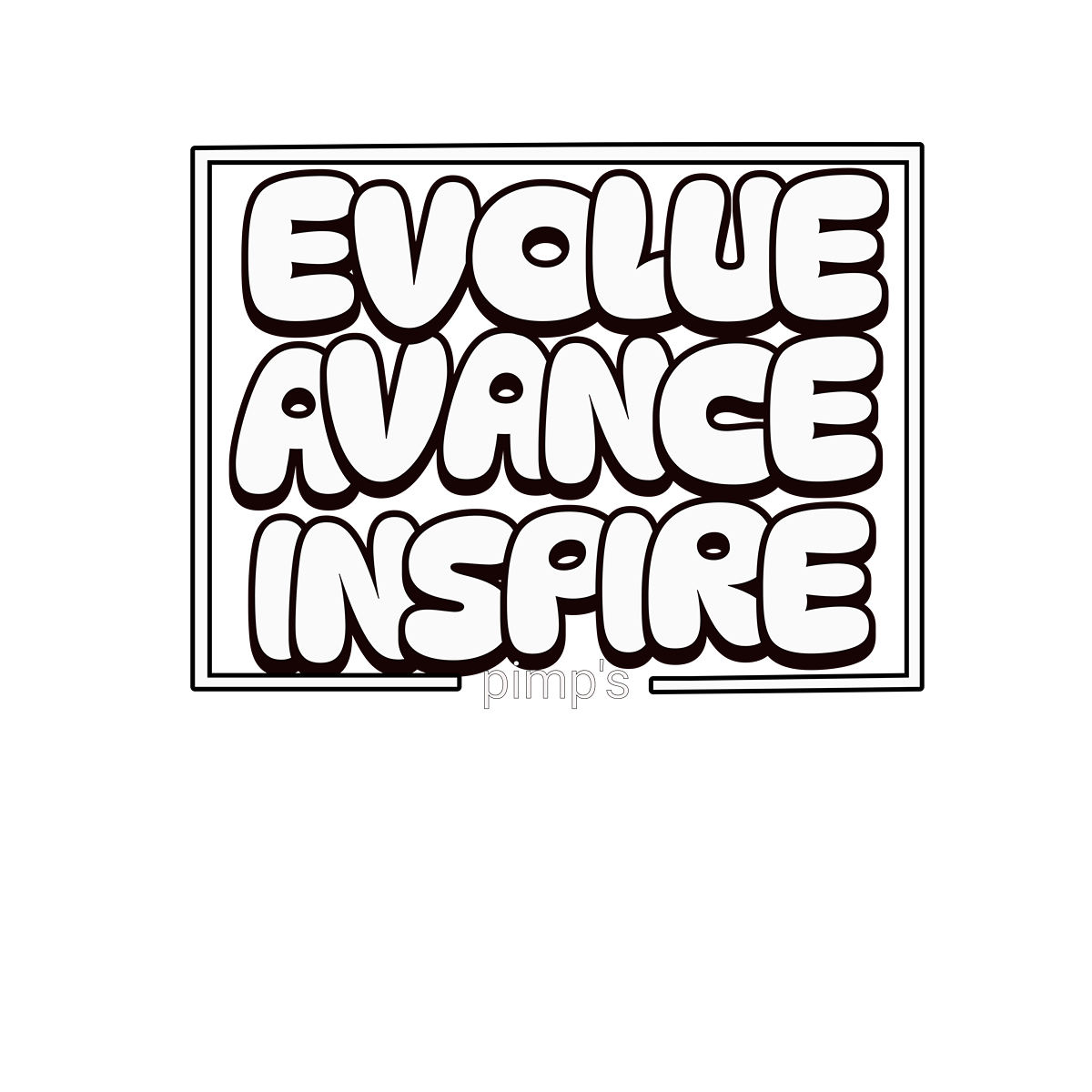 T-shirt imprimé série "EAI"