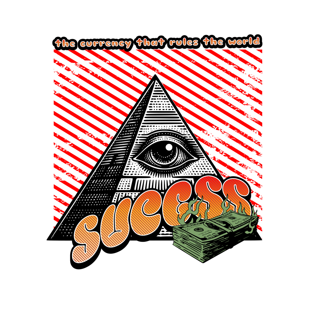T-shirt imprimé série "Illuminati"