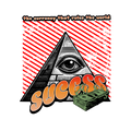 T-shirt imprimé série "Illuminati"