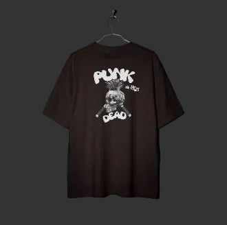 T-shirt imprimé série "Punk is not Dead "